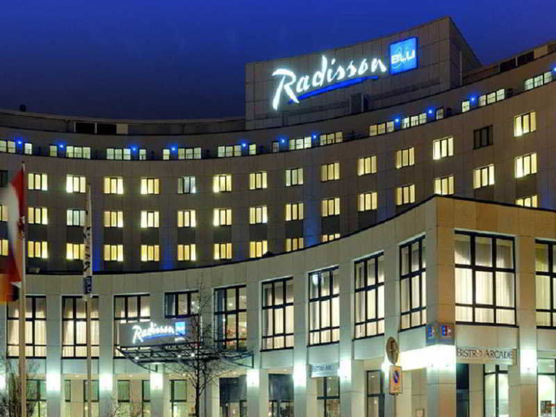 Radisson Blu Hotel Cottbus Exterior foto